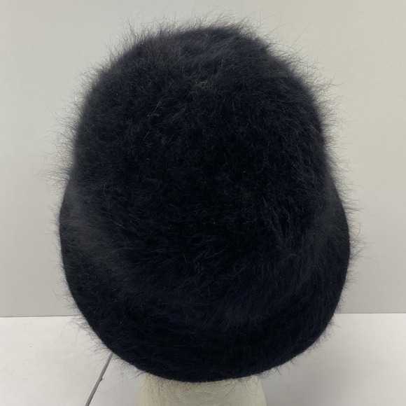 Unbranded Faux Fur Hat Black Outdoor Round Fur Wrap Hat Russian Style - Picture 4 of 5